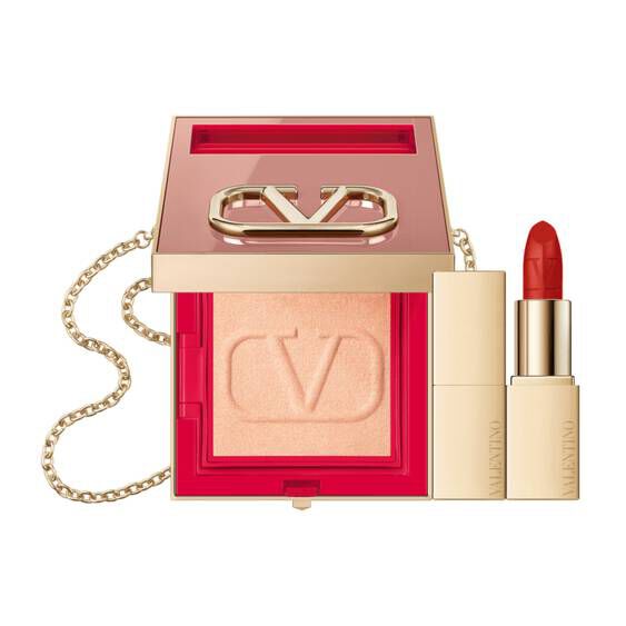 Go Clutch Nude Edition Rosso Valentino Minirosso Valentino
