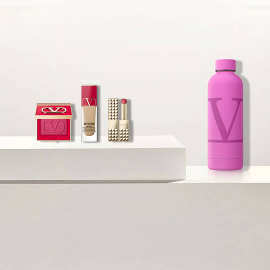 A complimentary beauty routine